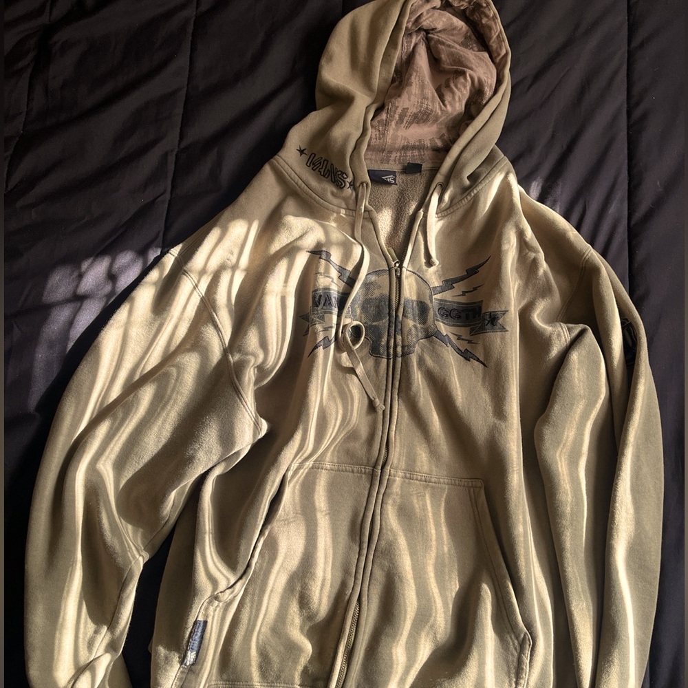 Vans Skull Graphic Zip Up
